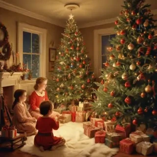 vintage christmas images to print