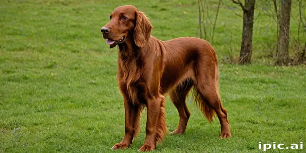 irish setter dog breed