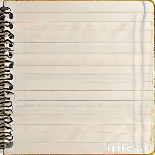 notebook paper png