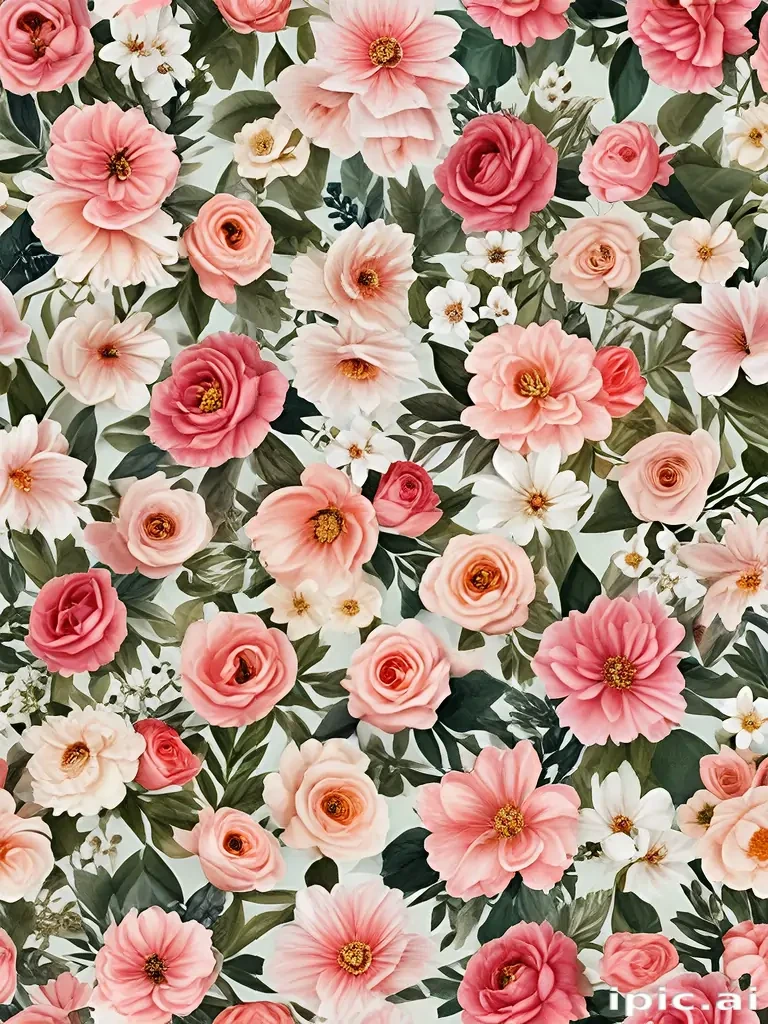 floral letters