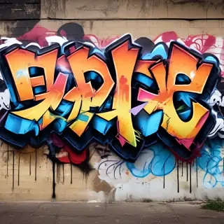 graffiti art background
