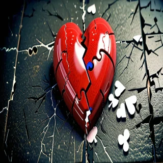 sad broken heart images