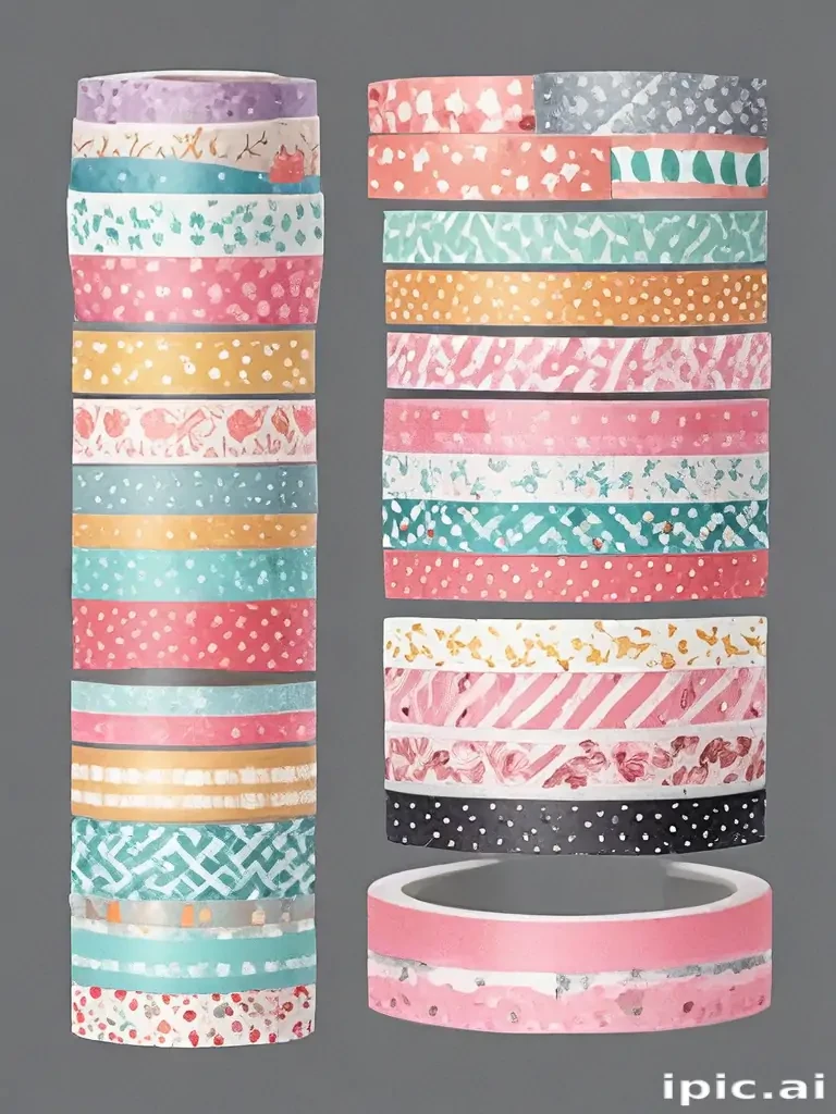 washi tape clipart