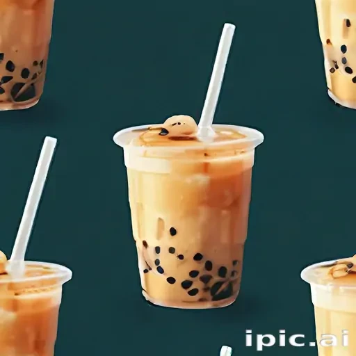 milk tea boba wallpaper