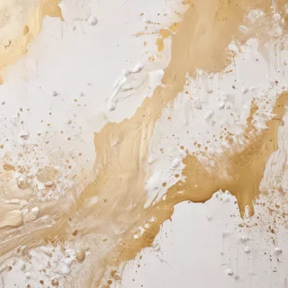 gold and white background