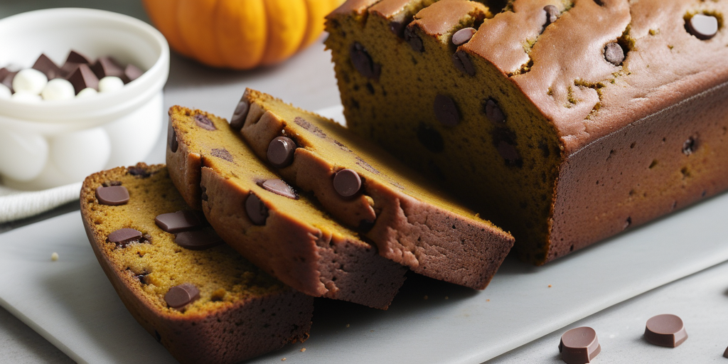 gluten free pumpkin chocolate chip bread
