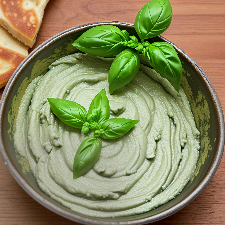 the italian basil paste ran away with it