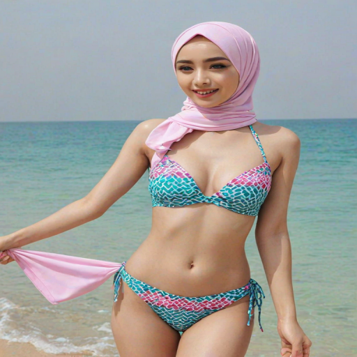 hijab ai bikini