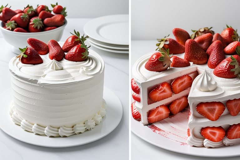 how to make a strawberry filling for cake