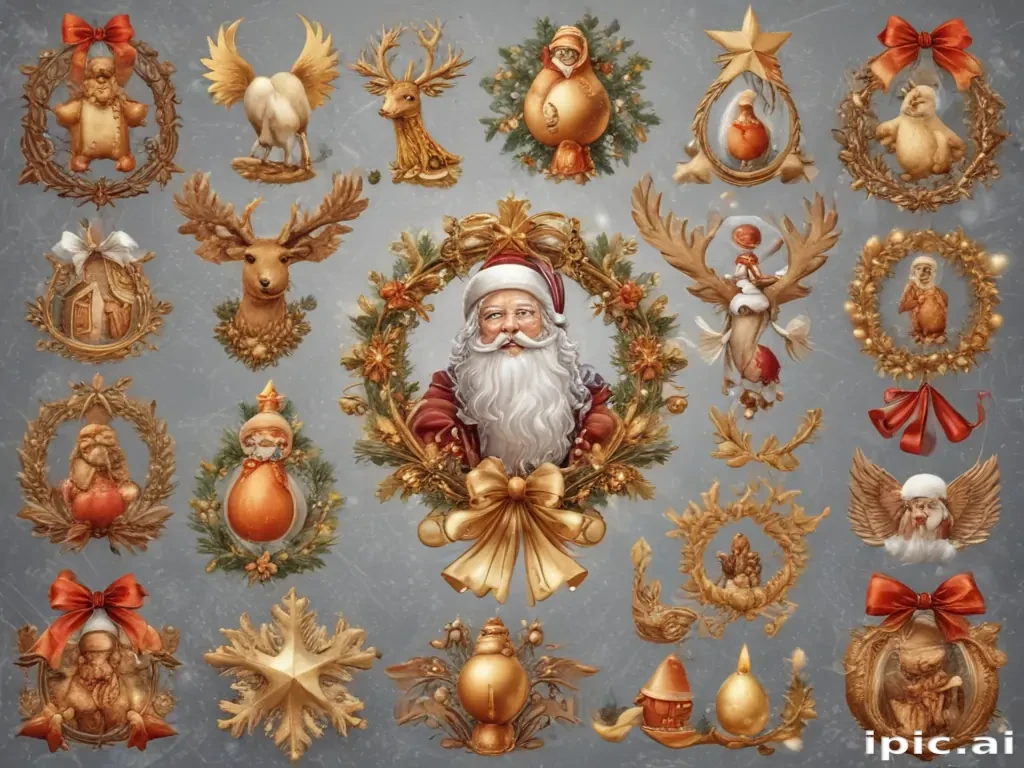transparent christmas clip art