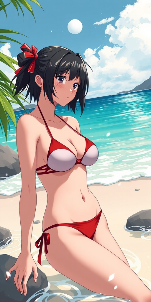 sarada bikini