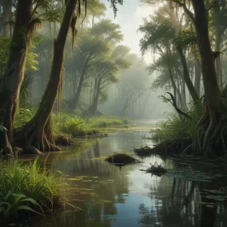 swamp background