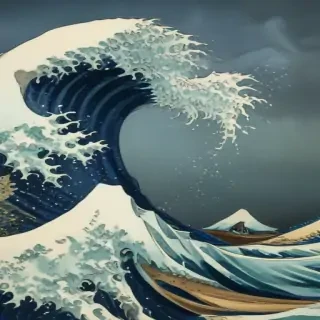 the great wave off kanagawa