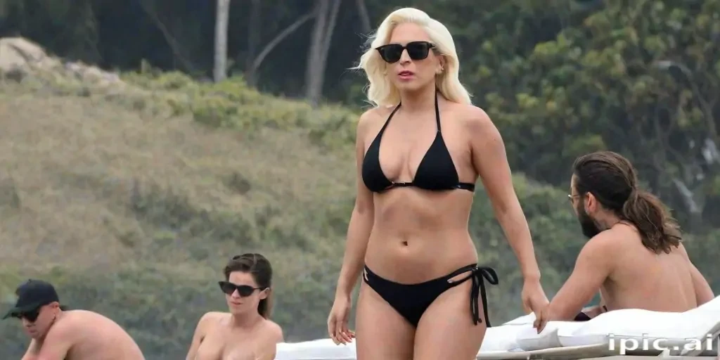 Lady Gaga in bikini