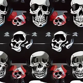 skull wallpaper iphone