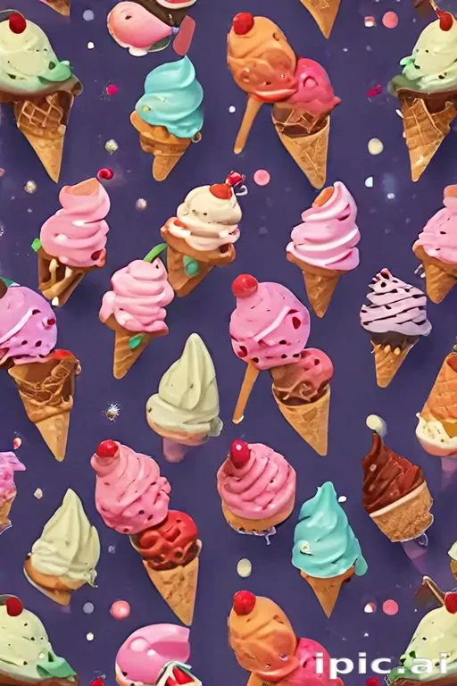 ice cream background