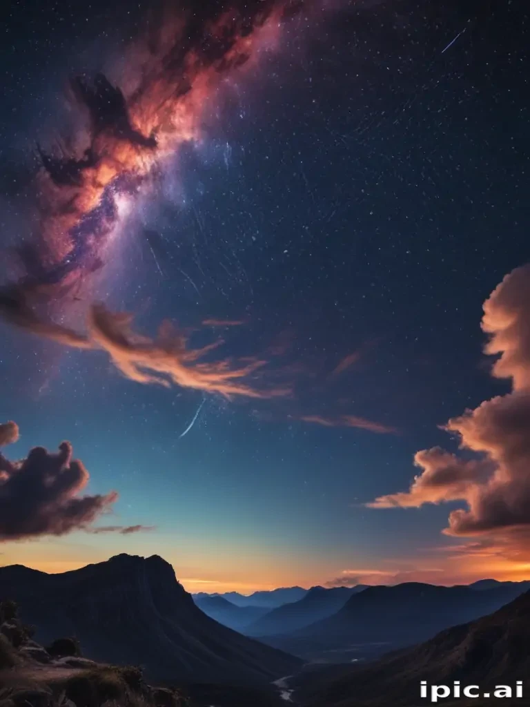 iphone night sky wallpaper