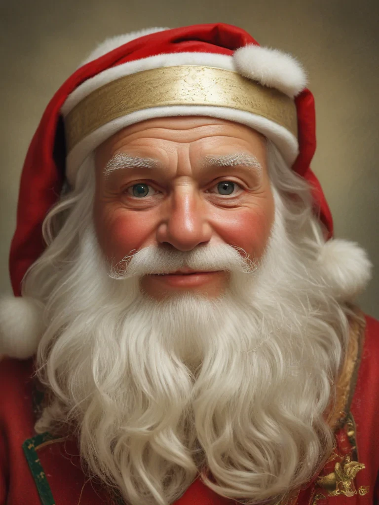 vintage santa images free
