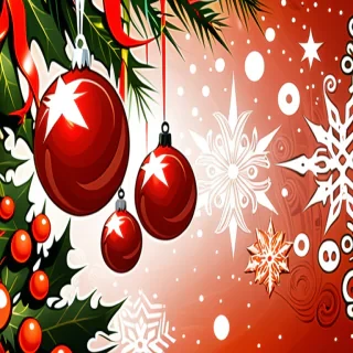 astetic christmas wallpaper