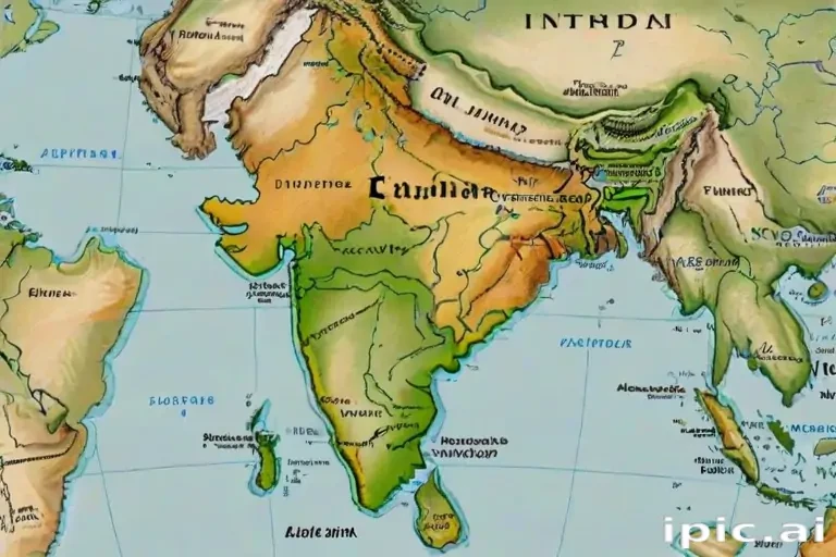 map of india