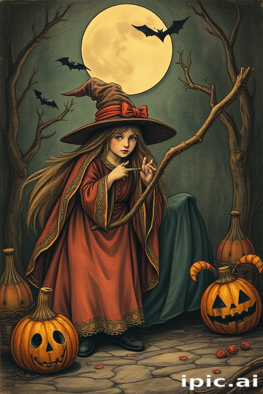 vintage witch images