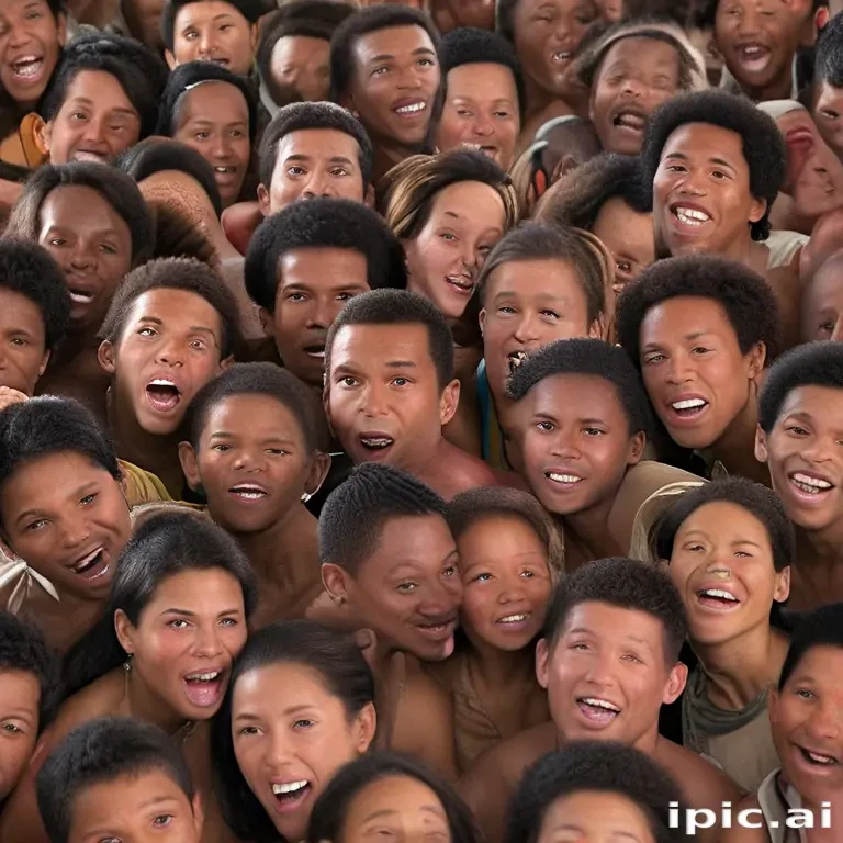 crowded png