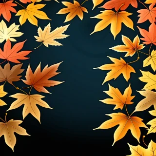 autumn leaves iphone wallpaper