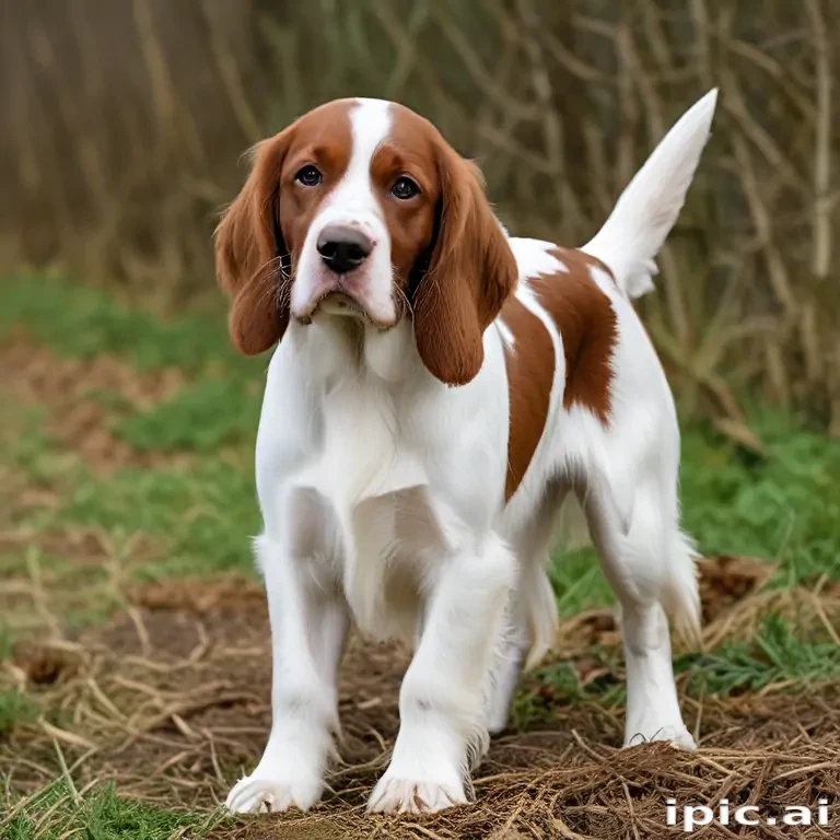 irish red and white setter