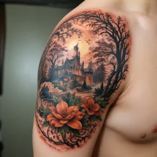 background tattoo
