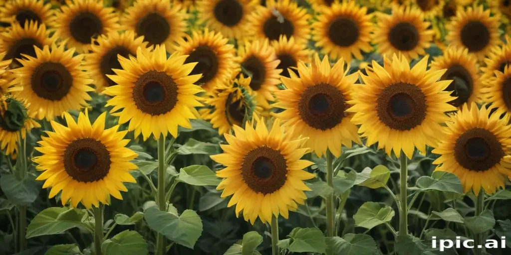 aesthetic sunflower background