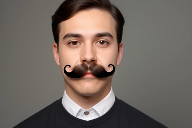 mustache transparent