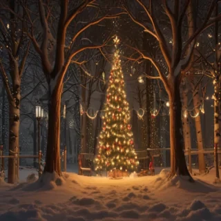 christmas outline