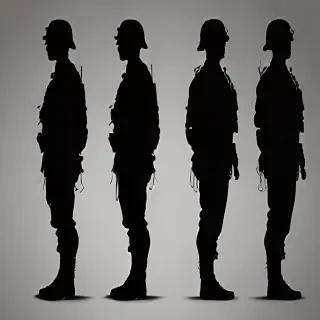 soldier silhouette