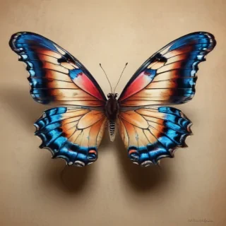 picture of a butterfly drawing