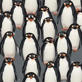 penguins background