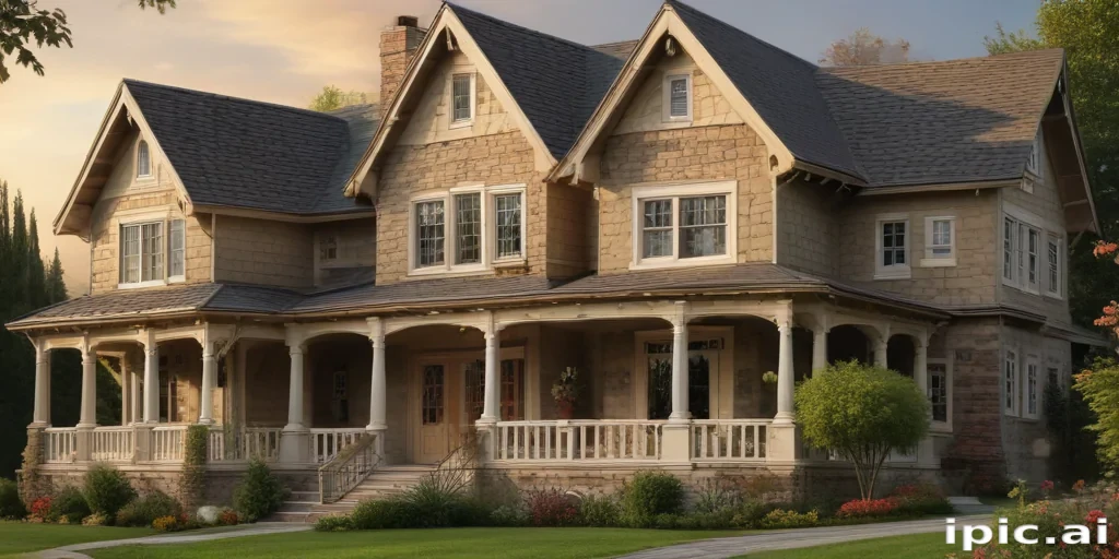 background of a house