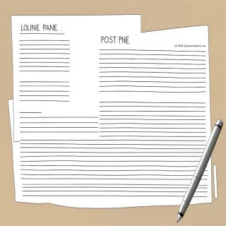 lined paper png