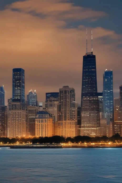 chicago skyline png