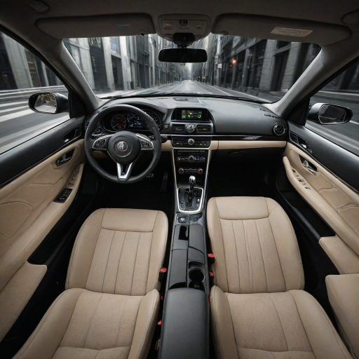 inside car background