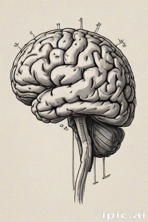brain sketch