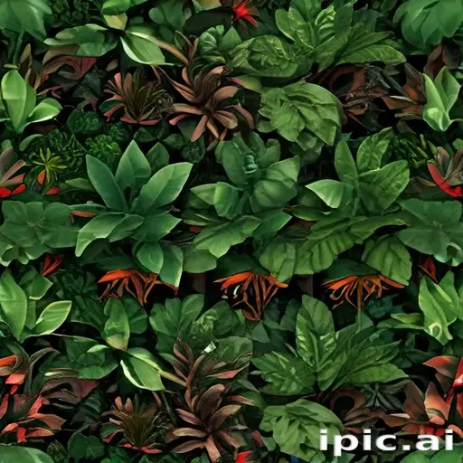 zoom background plants