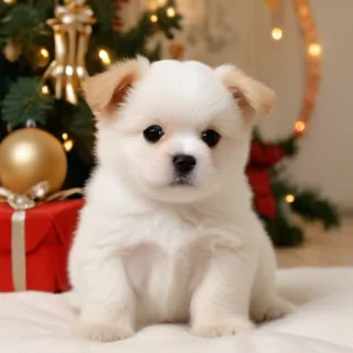 christmas puppy backgrounds