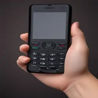 hold phone png