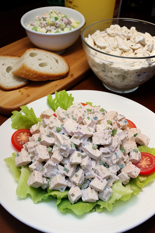 what goes well with chicken salad