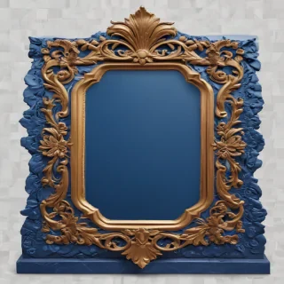 blue border png