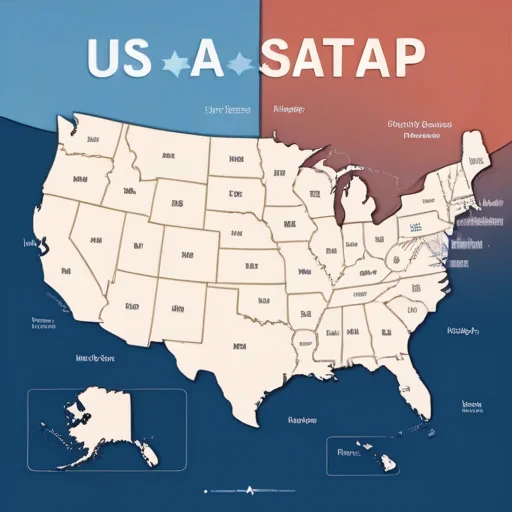usa states map