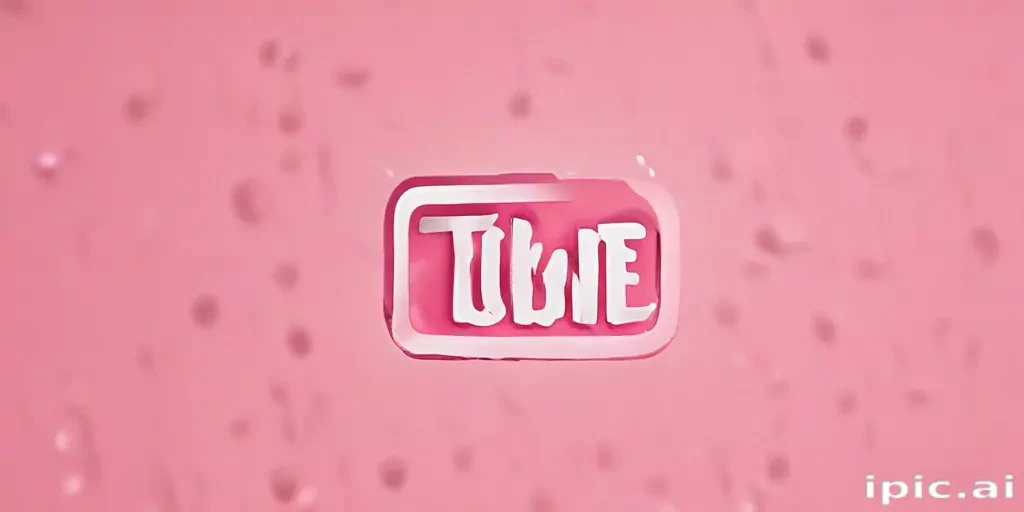 pink youtube logo