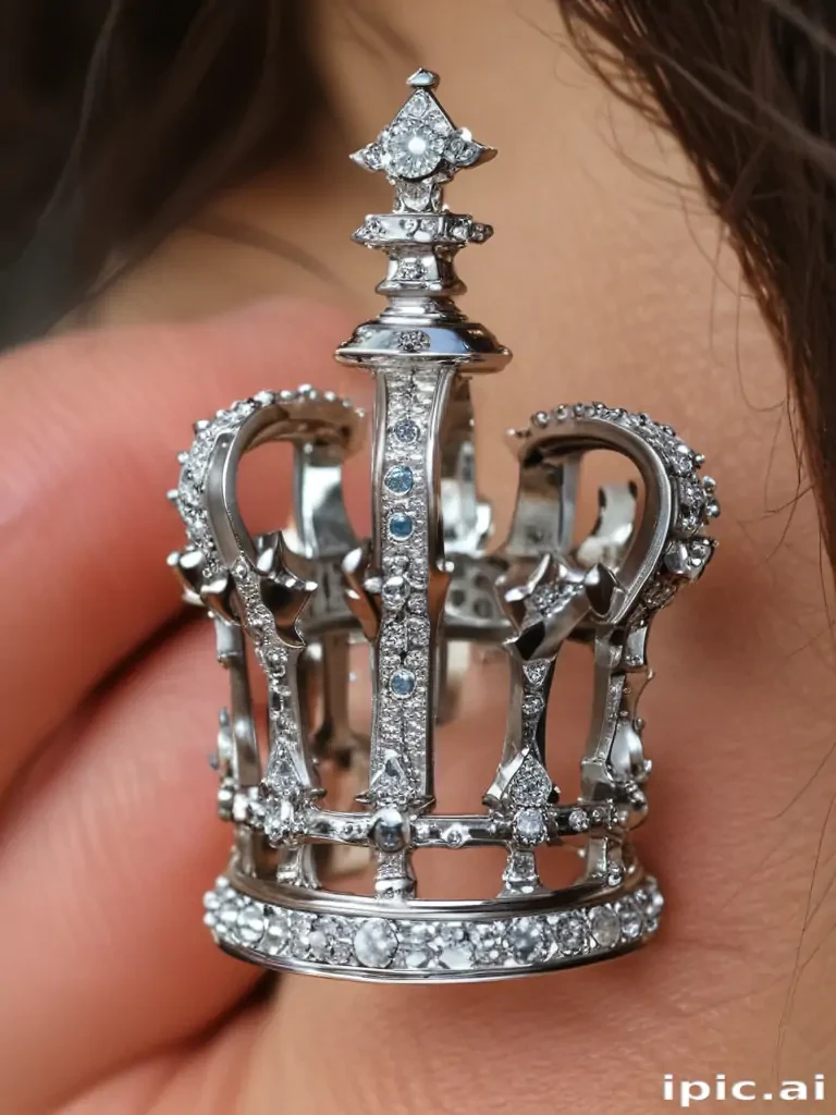 kings crown piercing