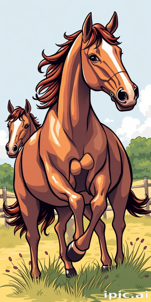 horses clip art