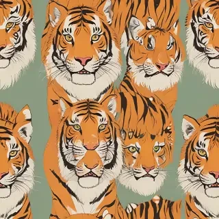 tiger cartoon tiger
